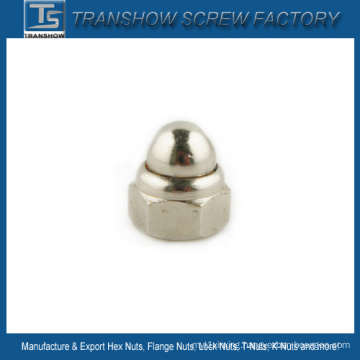 Chrome Plated Domed Head Cap Nut